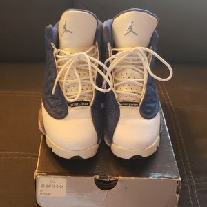 Big kid's Flint Grey Jordan 13 GS